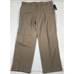 Blauer Flexrs Covert Tactical Pants 46x34 Tan Ripstop Flex Waist Gusset 8666 New